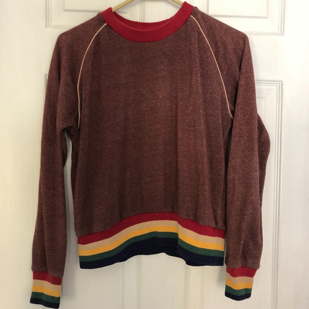 Camp Collection Crewneck Raglan Sweatshirt XS